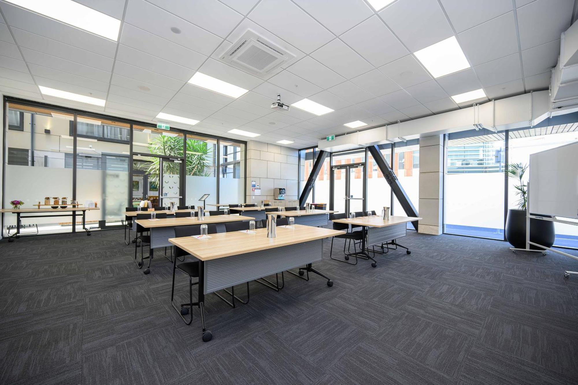 Sudima Christchurch City Exteriér fotografie The interior of the new building