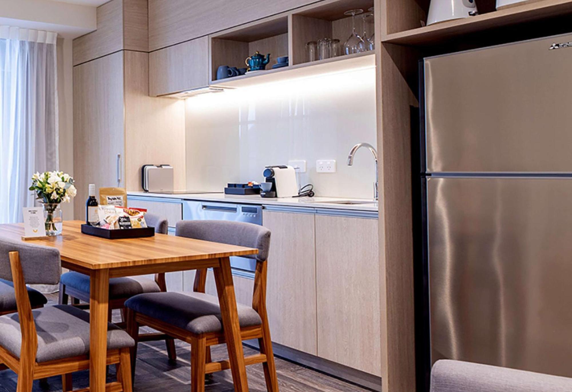 Sudima Christchurch City Exteriér fotografie A kitchen at the University of Melbourne