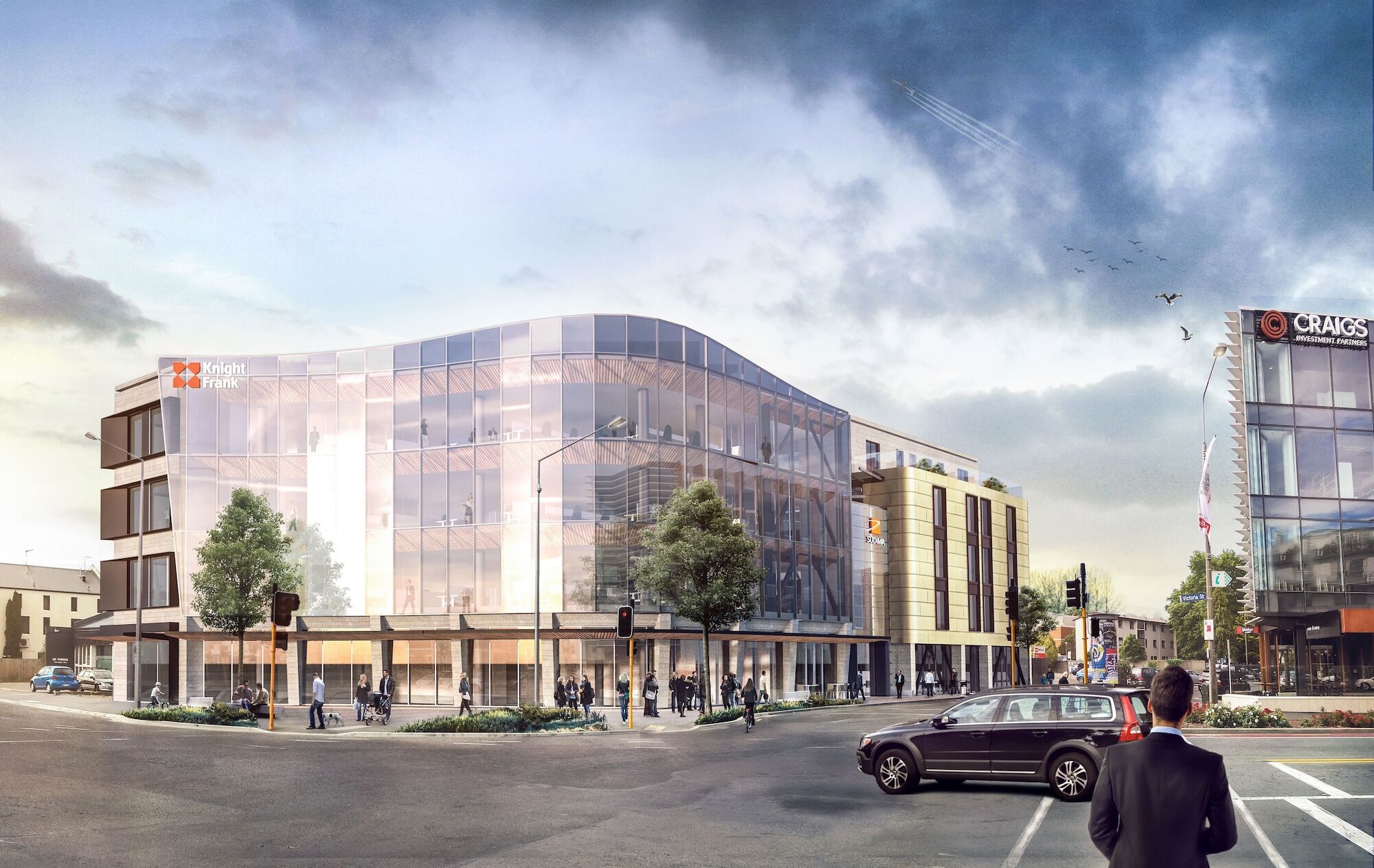 Sudima Christchurch City Exteriér fotografie The proposed new building for the University of New Brunswick's Faculty of Engineering and Computer Science.
